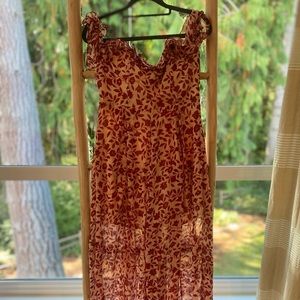 NWT Selfie Leslie off the shoulder jumpsuit